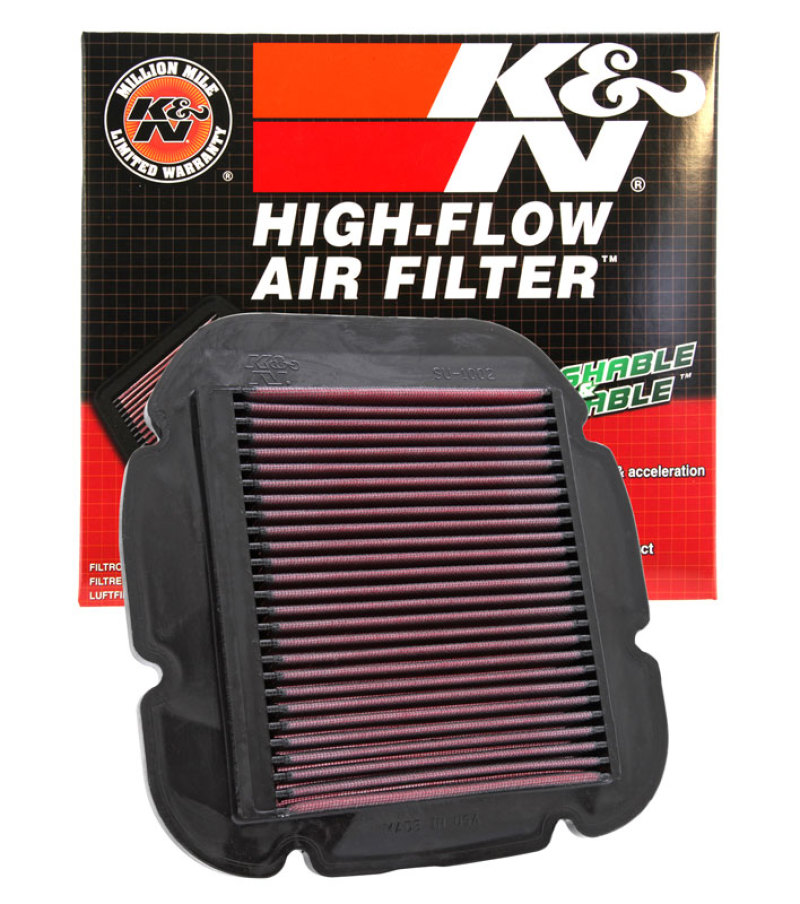 Kawasaki KLV1000 Performance Air Intake - K&N Engineering - Direct Fit - `04-`05